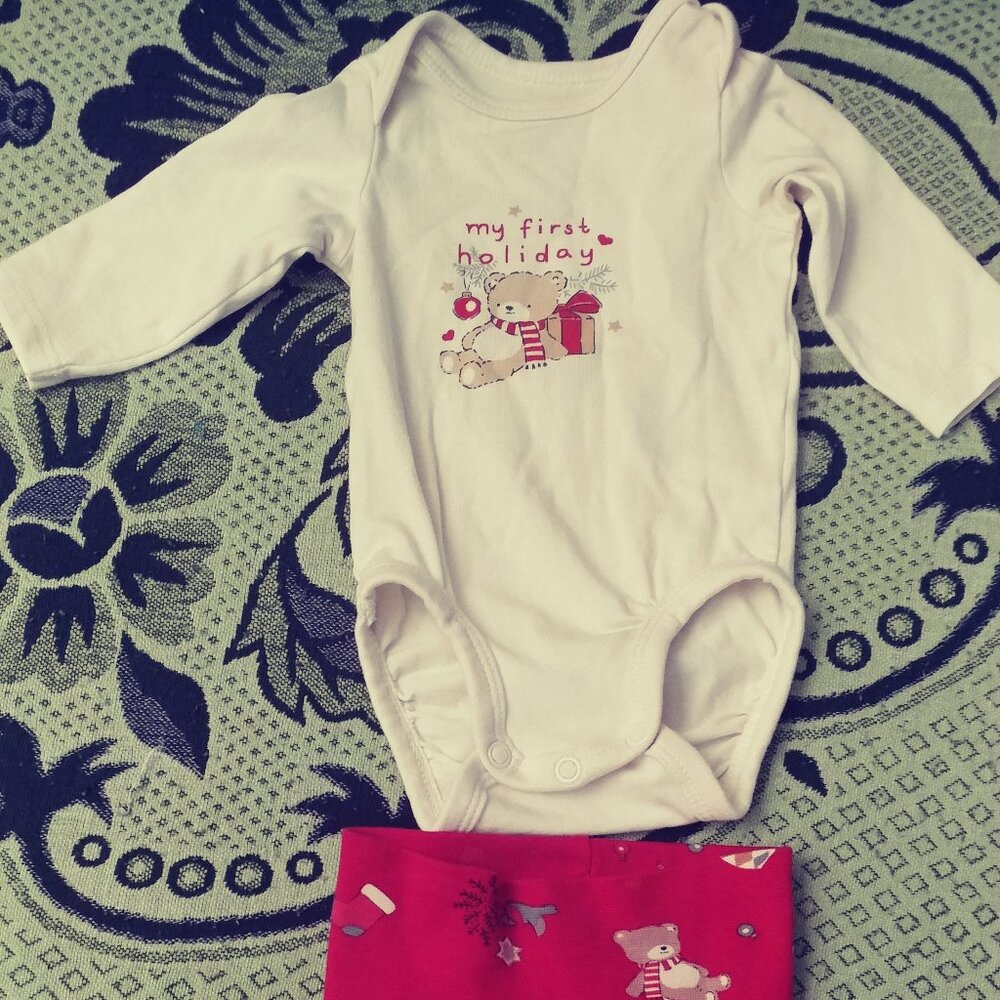 H@M organic cotton 2 piece set